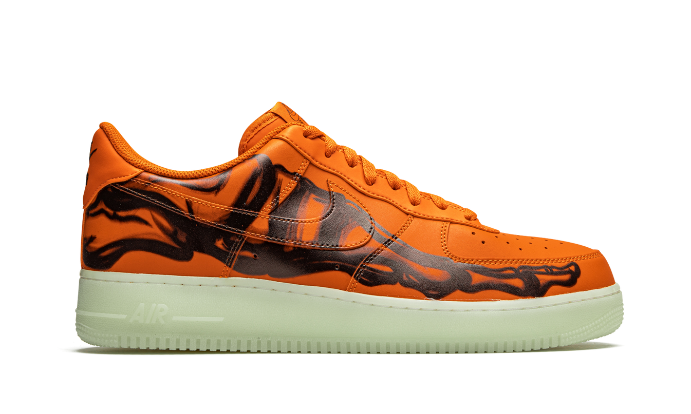 Nike Air Force 1 Low "Orange Skeleton"