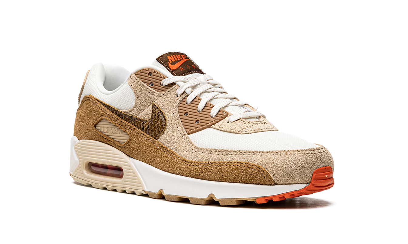 Nike Air Max 90 WMNS "Pale Ivory Snakeskin Swoosh"