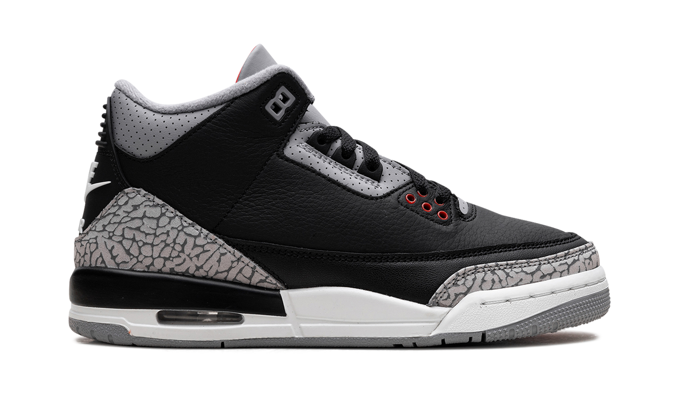 Air Jordan 3 GS "Black Cement"