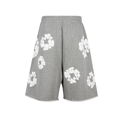Denim Tears The Cotton Wreath Shorts "Grey"