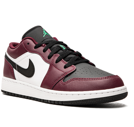 Air Jordan 1 Low SE GS "Dark Beetroot Roma Green"