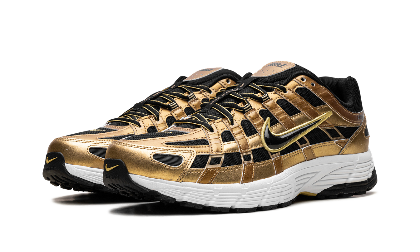 Nike P-6000 „Metallic Gold Infinite Gold Weiß Schwarz“