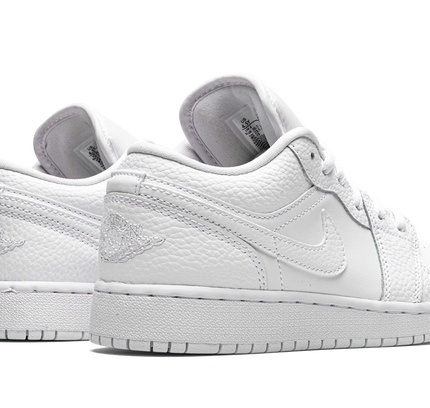Air Jordan 1 Low GS "Triple White"