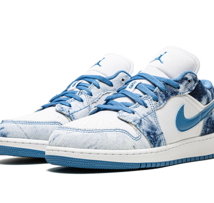 Air Jordan 1 LOW GS "Acid Wash Denim"