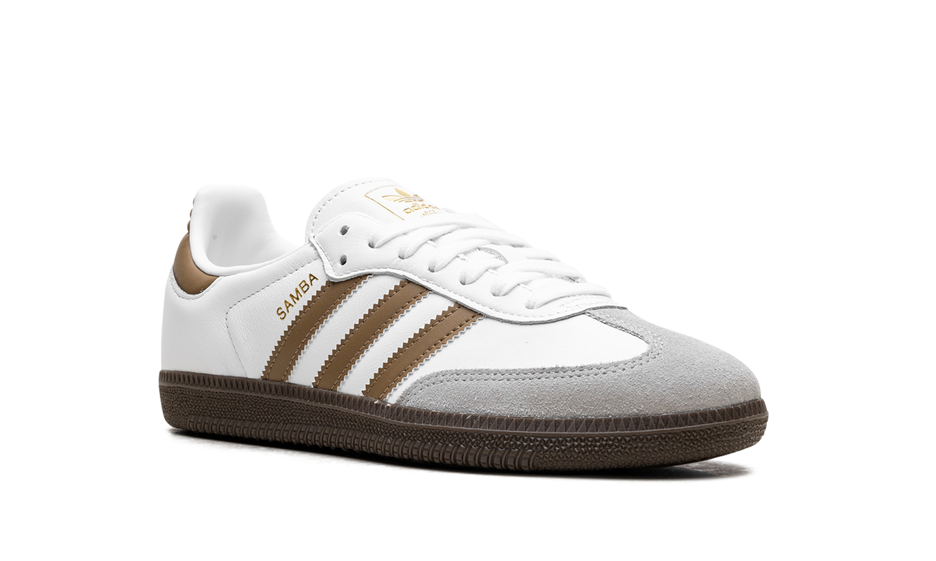 Adidas Samba OG "Cloud White / Brown Desert"