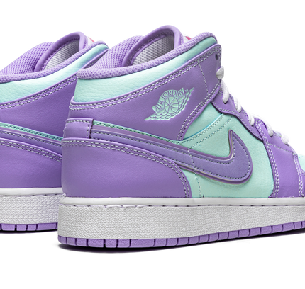 Air Jordan 1 Mid GS "Purple Pulse / Arctic Punch"