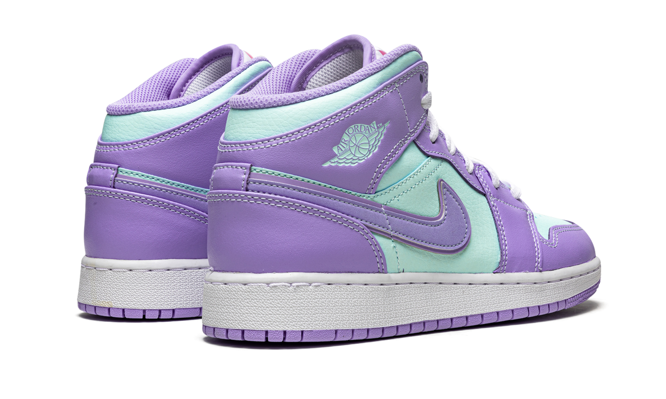 Air Jordan 1 Mid GS "Purple Pulse / Arctic Punch"