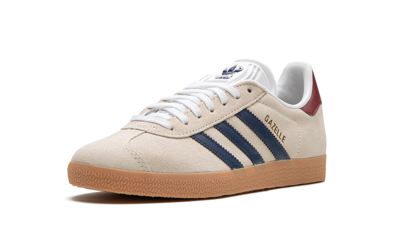 Adidas Gazelle "Off White / Dark Blue / Gum"