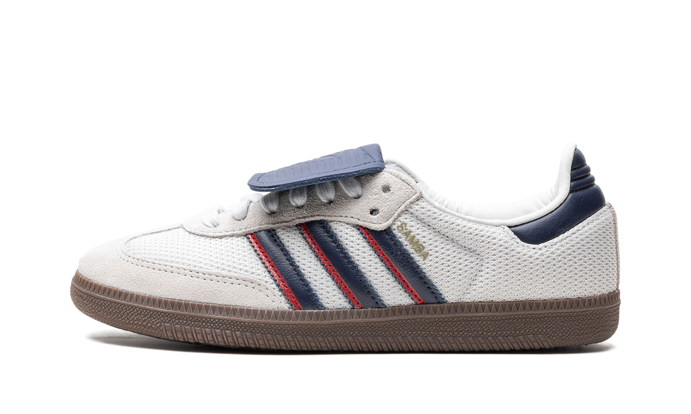 Adidas Samba LT "Crystal White Dark Blue"