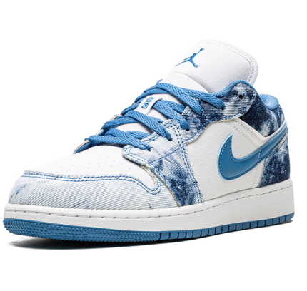 Air Jordan 1 LOW GS "Acid Wash Denim"