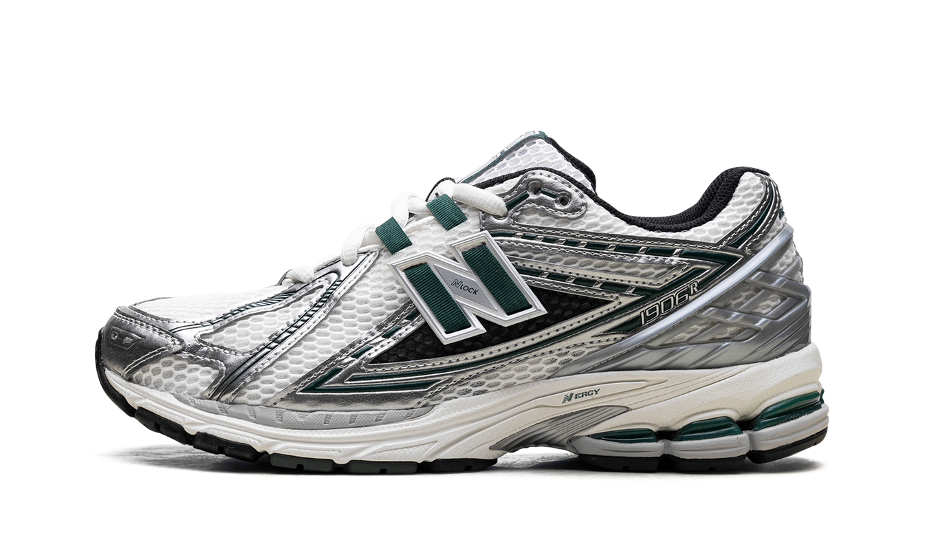 New Balance 1906R „Silber Metallic Nightwatch Green“