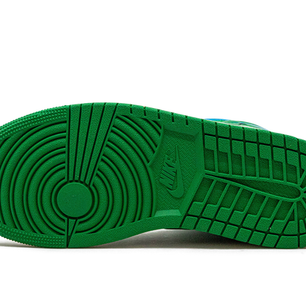 Air Jordan 1 MID WMNS "Lucky Green Aquatone"