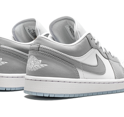 Air Jordan 1 LOW WMNS "White / Wolf Grey"