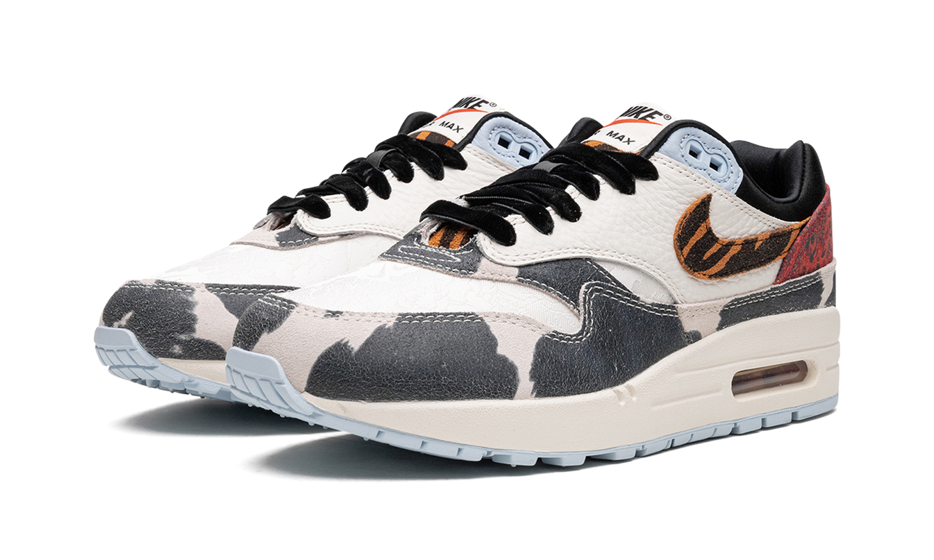 AIR MAX 1 '87 MNS WMNS "Tiger Swoosh Cow Print" 