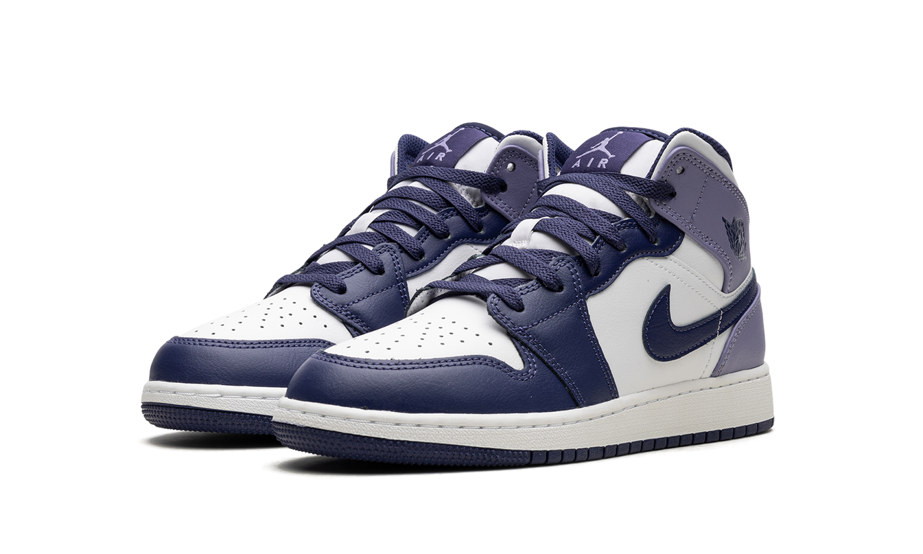 Air Jordan 1 Mid GS "Blueberry"
