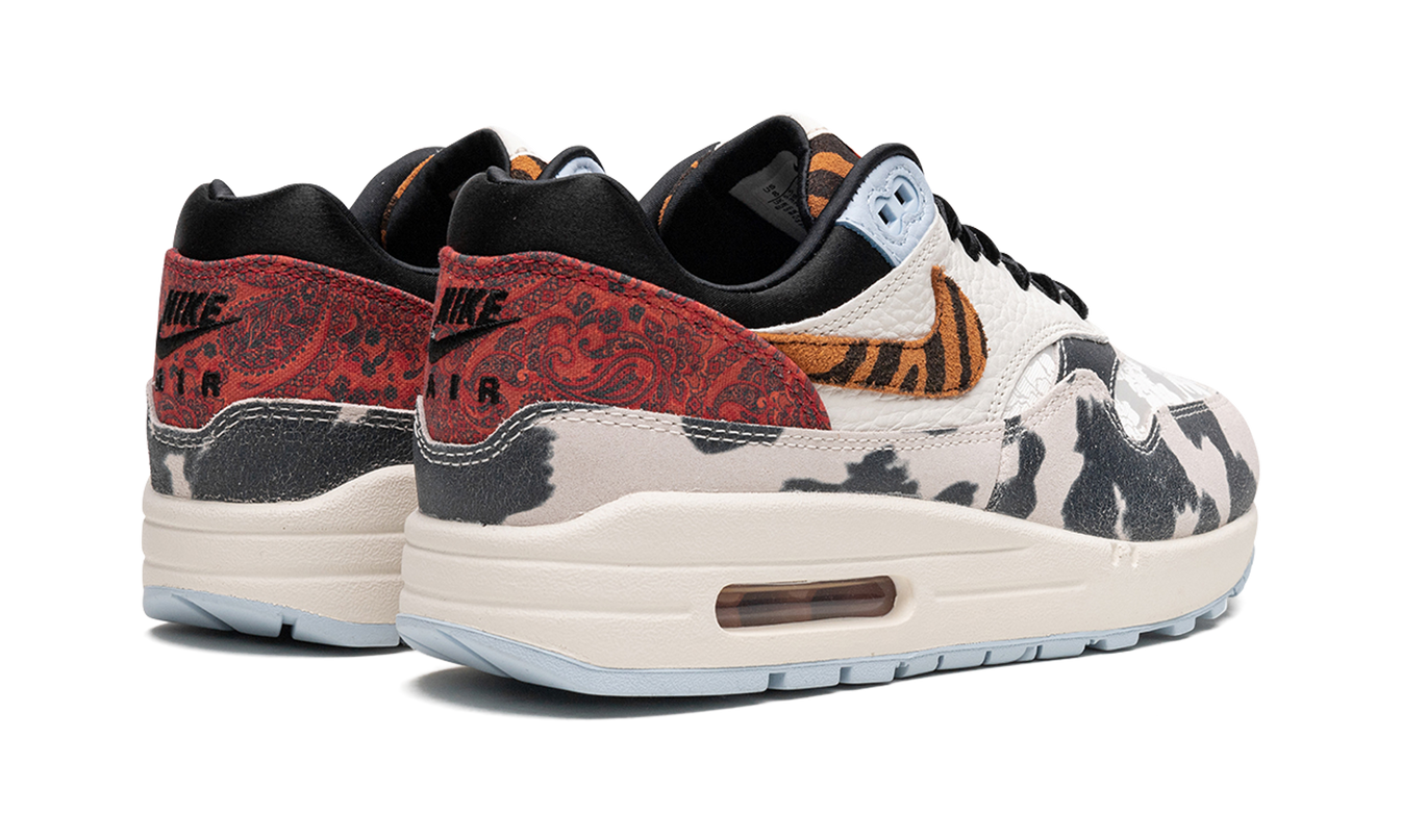 AIR MAX 1 '87 MNS WMNS "Tiger Swoosh Cow Print" 