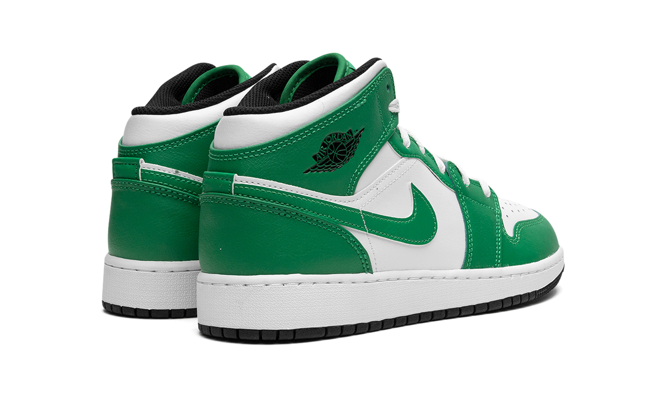 Air Jordan 1 Mid GS "Lucky Green"