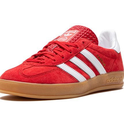 Adidas Gazelle Indoor "Scarlet Cloud White"