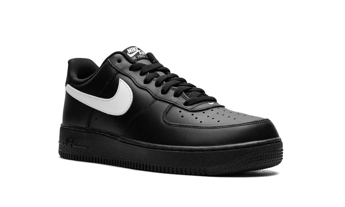 Nike Air Force 1 "Black White Swoosh"