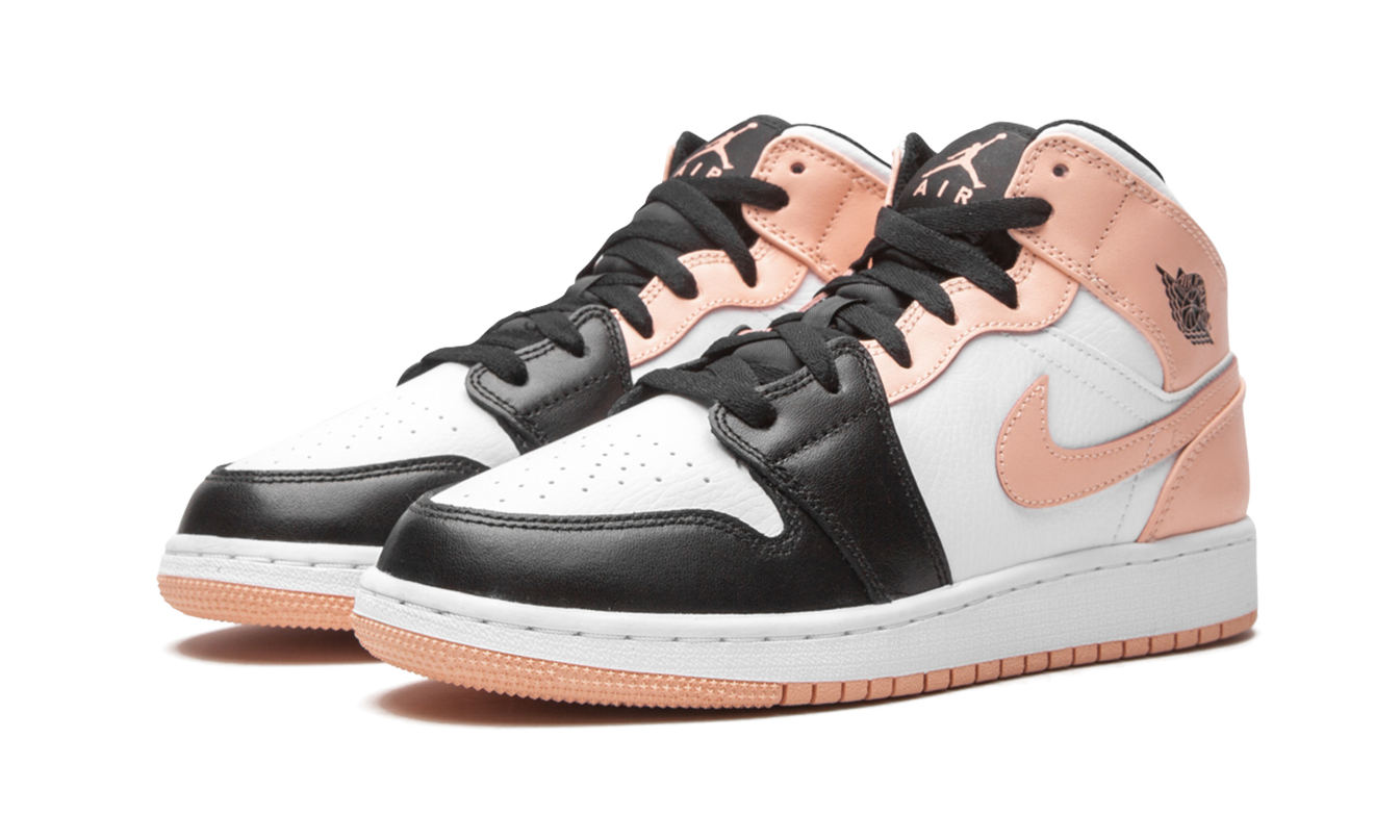 Air Jordan 1 Mid GS "Crimson Tint"