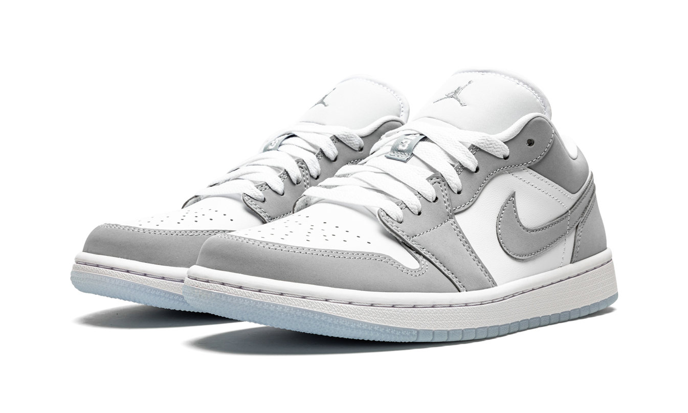 Air Jordan 1 LOW WMNS "White / Wolf Grey"
