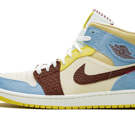 Air Jordan 1 Mid SE "Maison Chateau Rouge Fearless"