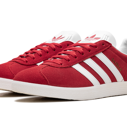 Adidas Gazelle "Scarlet White"