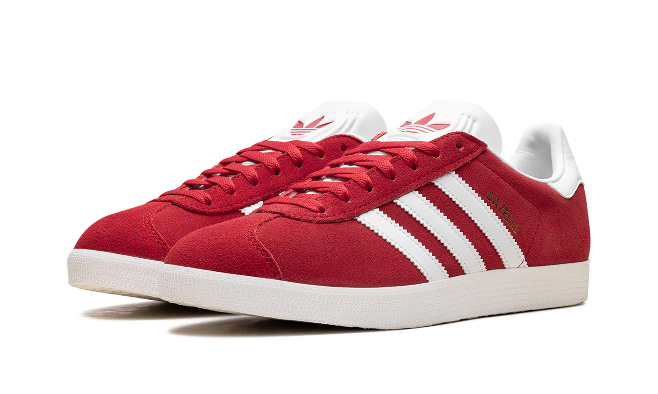 Adidas Gazelle "Scarlet White"