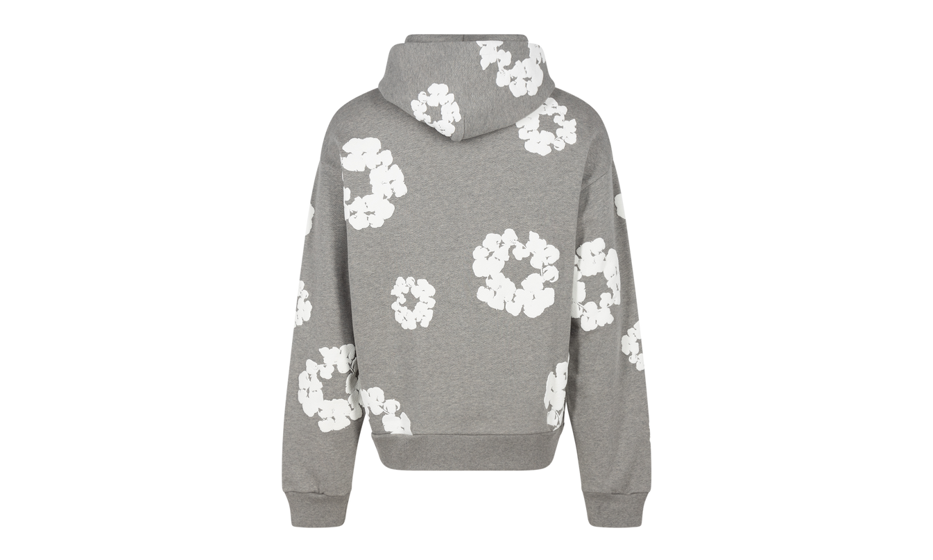 Das Baumwollkranz-Sweatshirt „Grau“