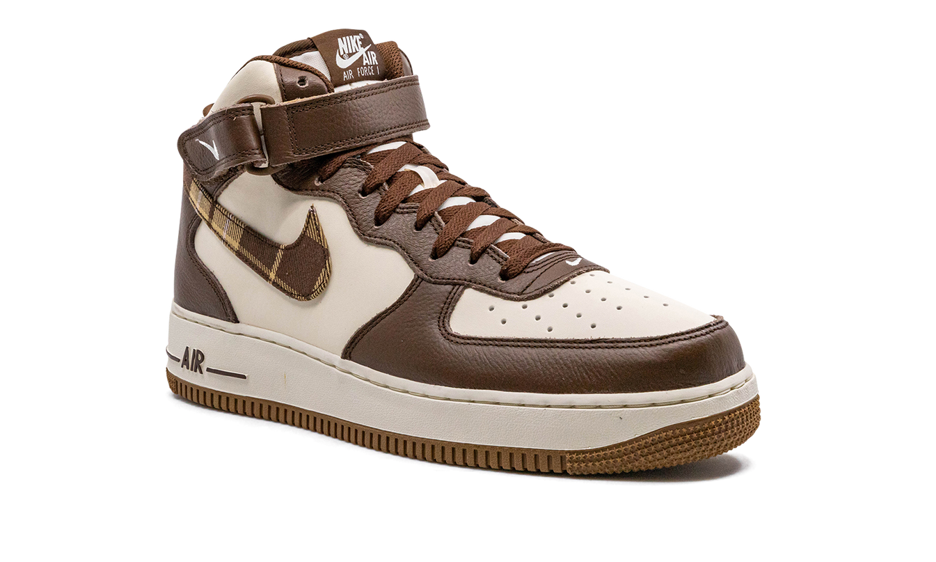 Nike Air Force 1 Mid "Brown Plaid"