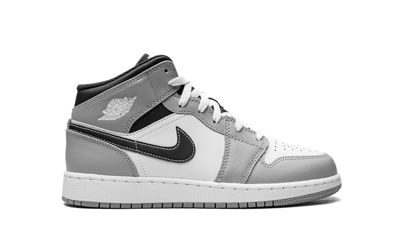 Air Jordan 1 Mid GS "Light Smoke Grey Antrachite"