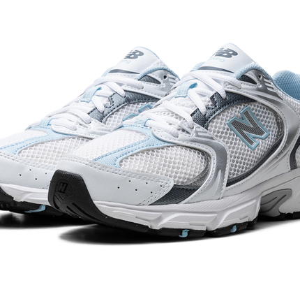 New Balance 530 "White / Dark Arctic Grey / Light Chrome Blue"