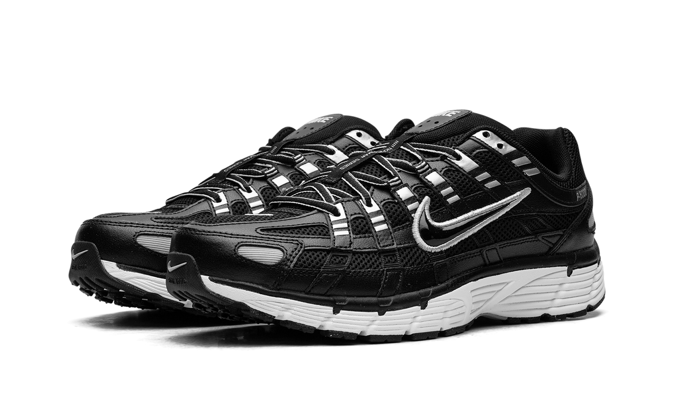 Nike P-6000 "Black White Metallic Silver"