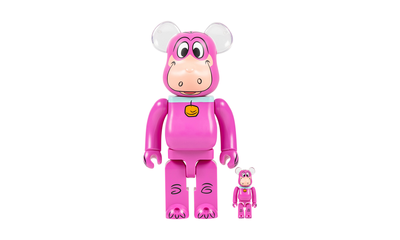 Bearbrick The Flintstones Dino "100% & 400% Set"