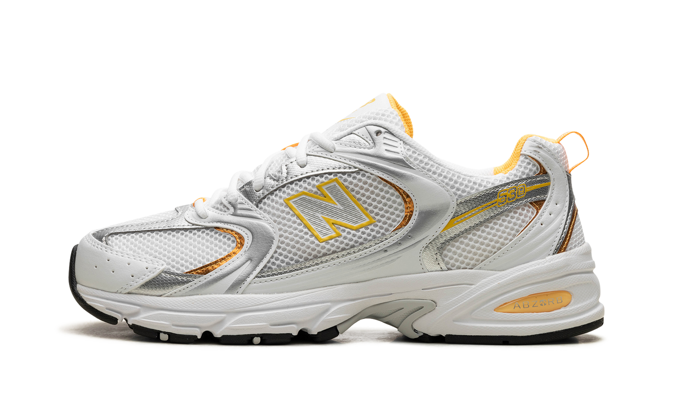 New Balance 530 "White Vibrant Apricot Silver Metallic"