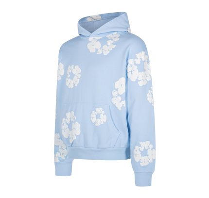 Das Baumwollkranz-Sweatshirt „Powder Blue“