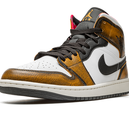 Air Jordan 1 Mid SE "Orange Wear Away"