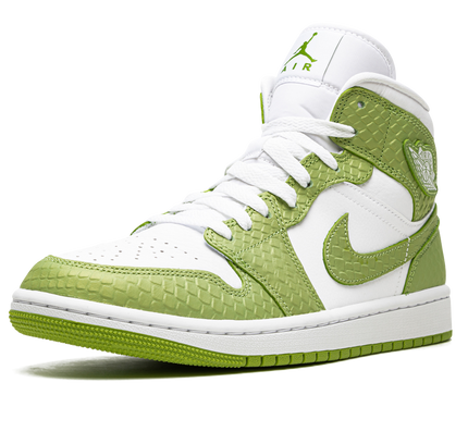 Air Jordan 1 MID SE WMNS "Green Python"