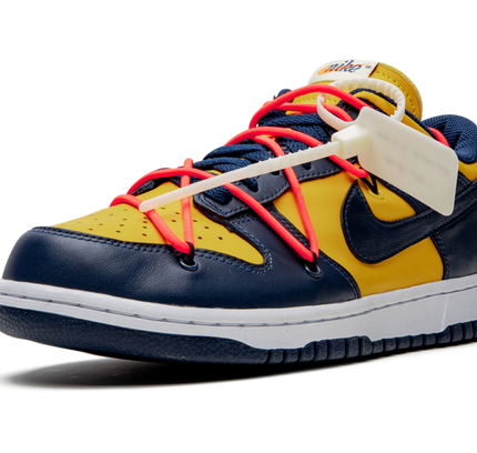 Nike Dunk Low "Off-White - University Gold"