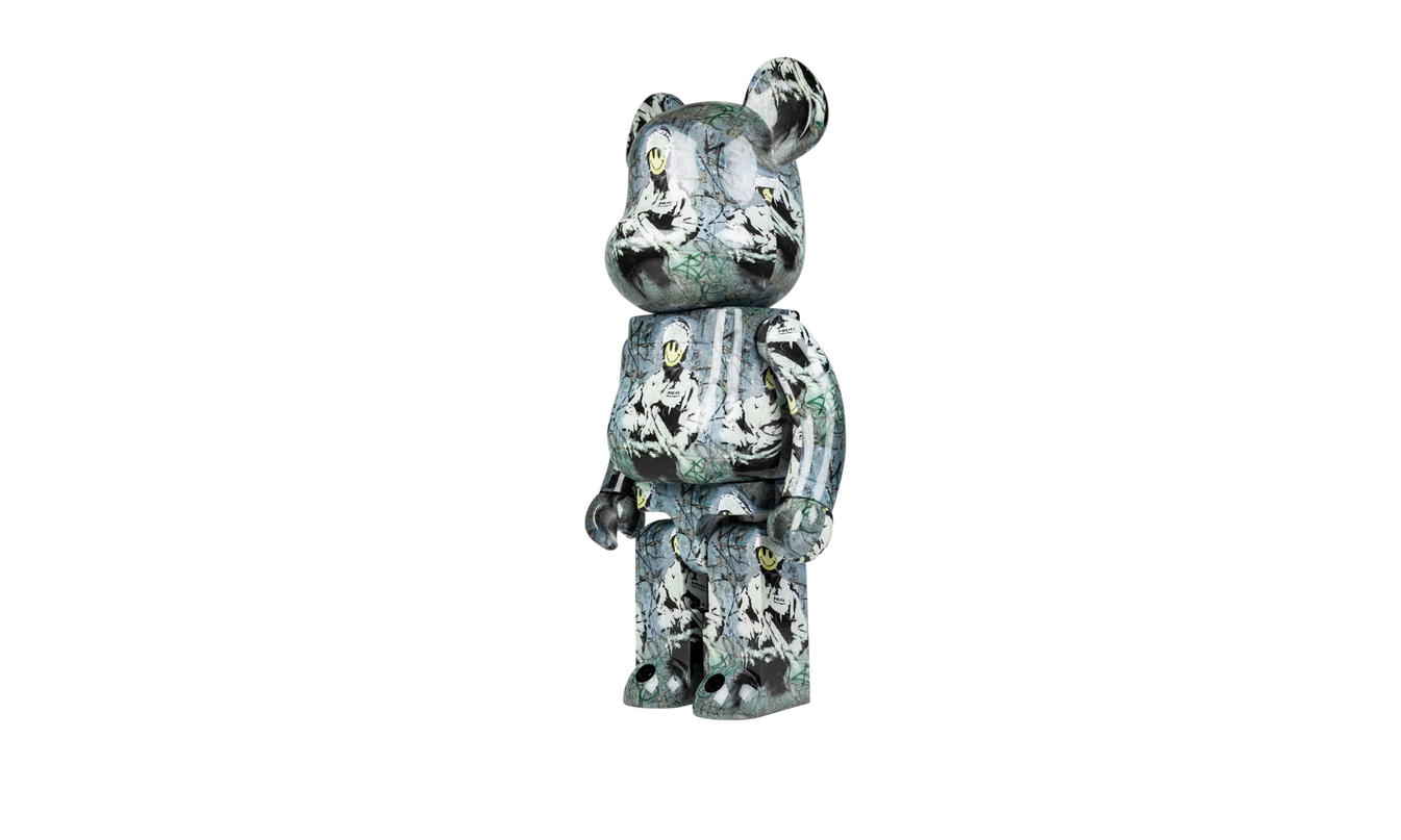 Bearbrick Riot Cop "1000 %"