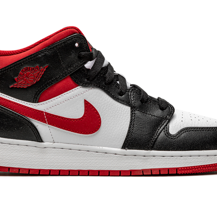 Air Jordan 1 Mid GS "Metallic Red"