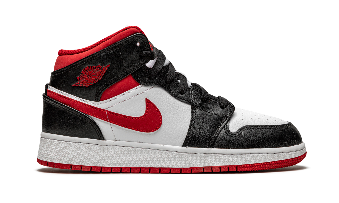 Air Jordan 1 Mid GS "Metallic Red"