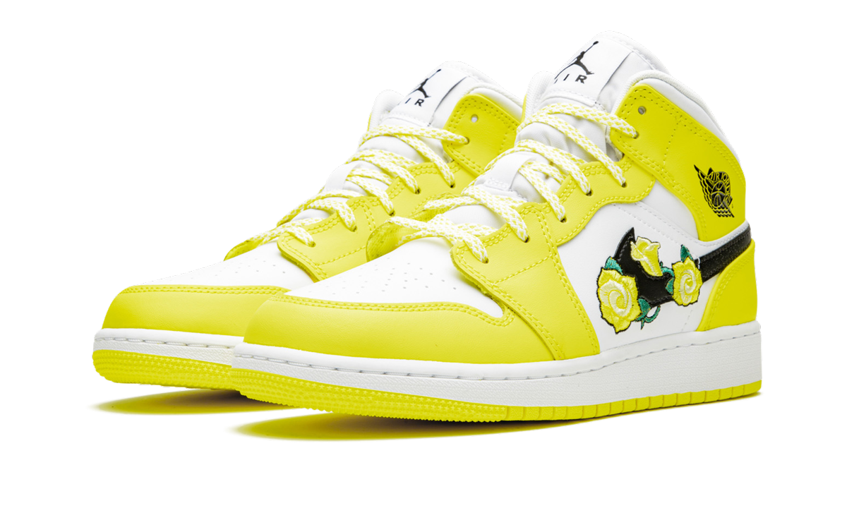 Air Jordan 1 Mid GS "Dynamic Yellow"