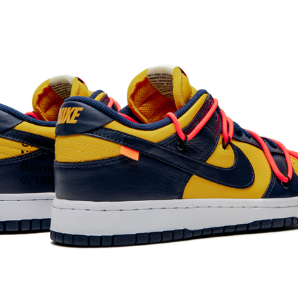 Nike Dunk Low "Off-White - University Gold"
