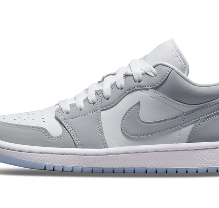 Air Jordan 1 LOW WMNS "White / Wolf Grey"