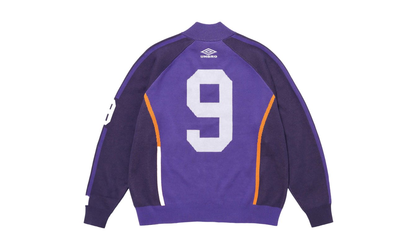 Supreme Umbro® Zip Up Sweater "SS 25 - Purple"