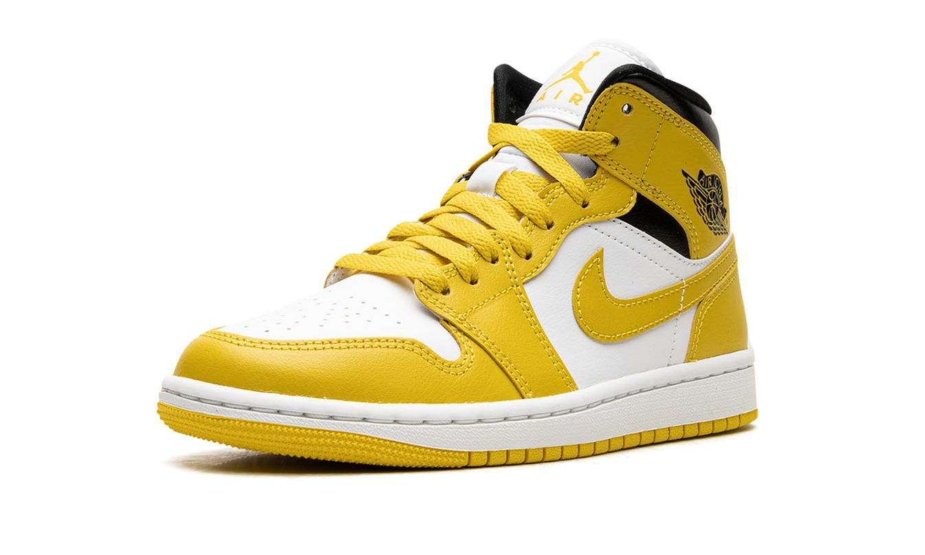 Air Jordan 1 Mid WMNS "VIVID SULFUR"
