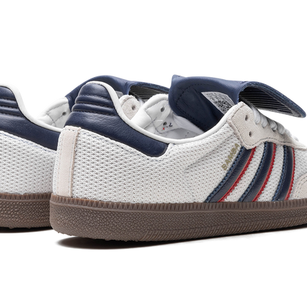 Adidas Samba LT "Crystal White Dark Blue"