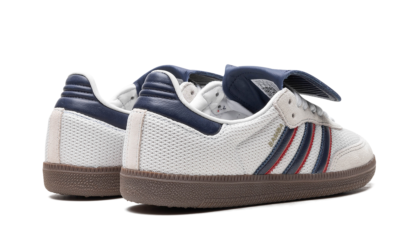 Adidas Samba LT "Crystal White Dark Blue"