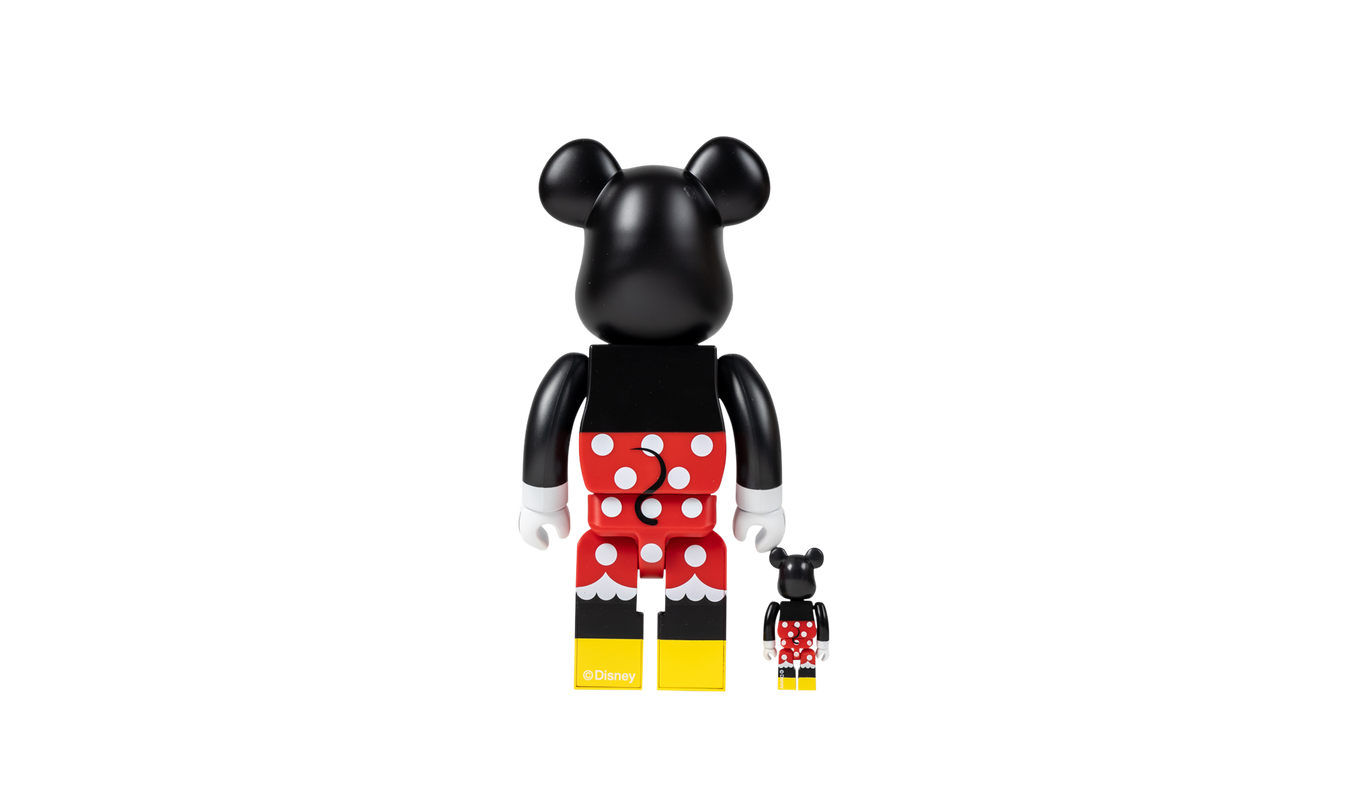 Disney Minnie Mouse Bearbrick "100% and 400%"